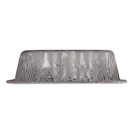 Square Cake Pan, 30 Gauge, 48 oz, 8 x 8 x 1.53, Silver, Aluminum, 200/Carton