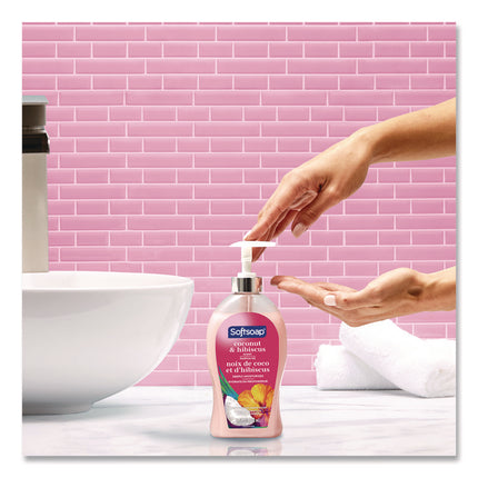 Liquid Hand Soap Pumps, Coconut and Hibiscus, 11.25 oz