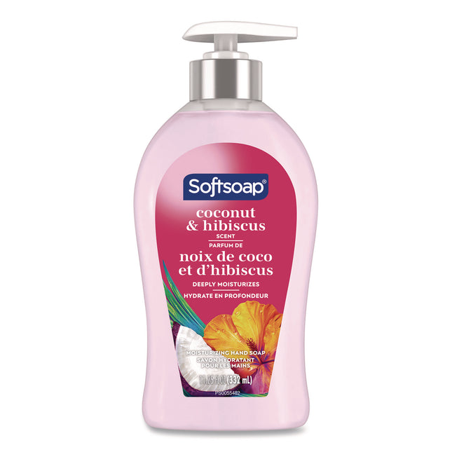Liquid Hand Soap Pumps, Coconut and Hibiscus, 11.25 oz