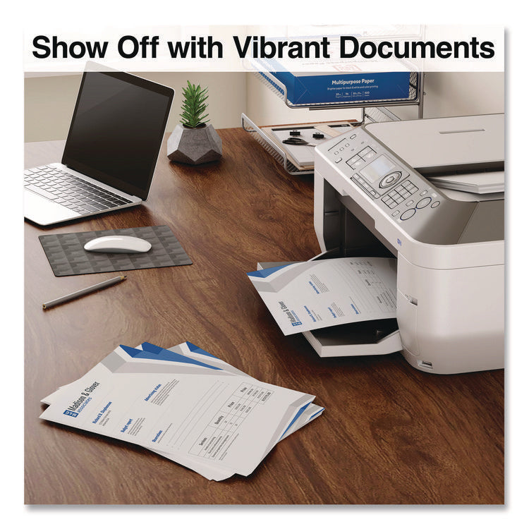 Multipurpose Paper with ColorLok Technology, 96 Bright, 20 lb Bond Weight, 8.5 x 11, White, 500 Sheets/Ream, 10 Reams/Carton