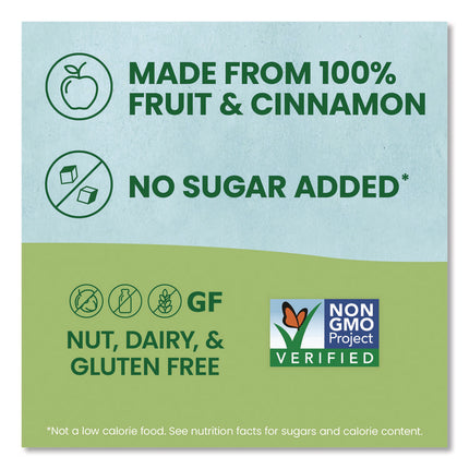 Fruit on the Go, (10) Apple/(10) Apple Cinnamon, 3.2 oz Pouch, 20/Box