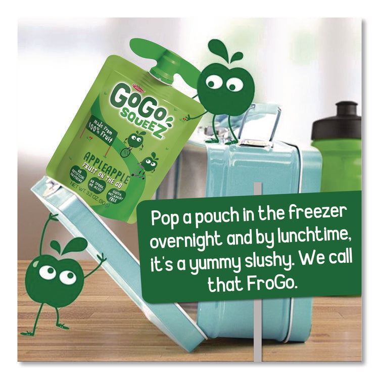 Fruit on the Go, (10) Apple/(10) Apple Cinnamon, 3.2 oz Pouch, 20/Box