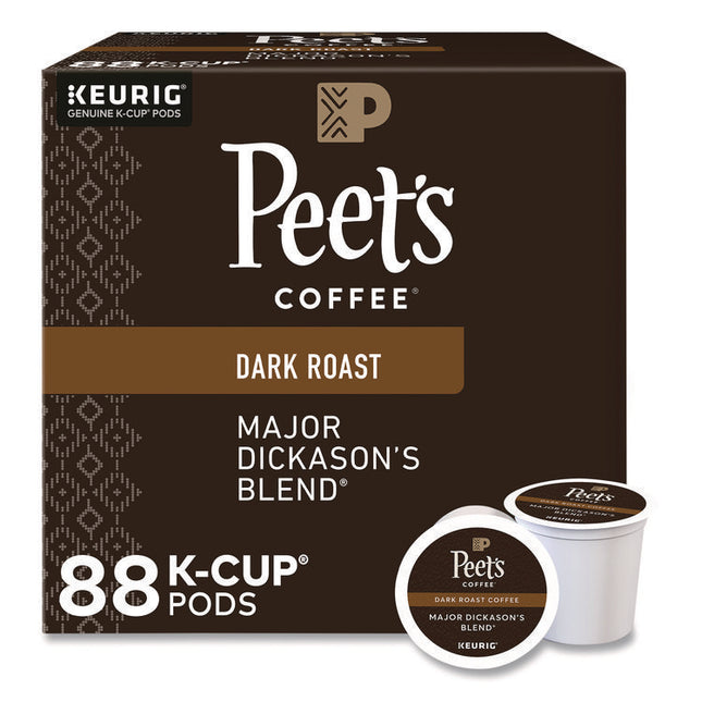 Major Dickason's Blend K-Cups, 0.44 oz, 88/Carton