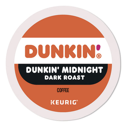 Midnight Coffee K-Cups, 0.35 oz, 22/Box, 4 Boxes/Carton