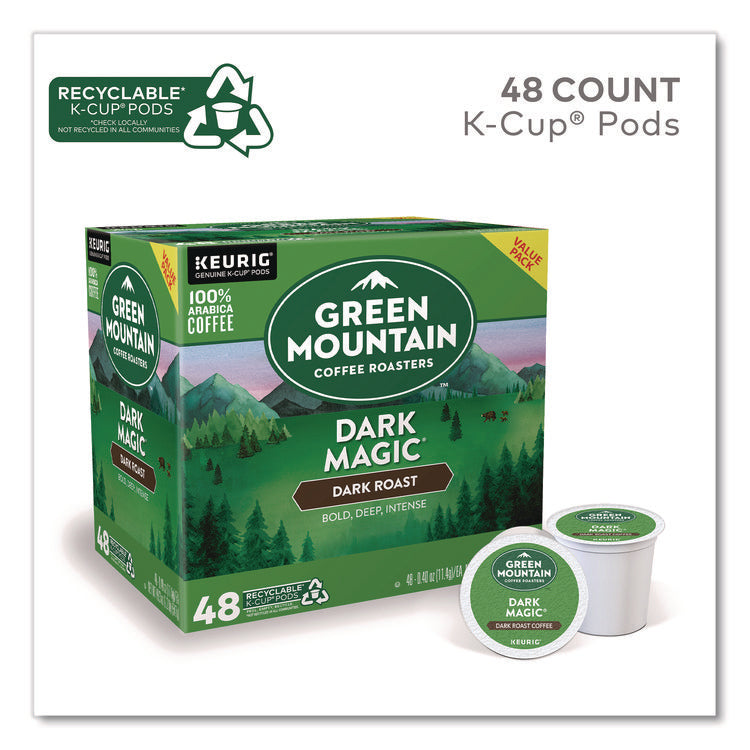 Dark Magic Extra Bold Coffee K-Cups, 0.4 oz, 48/Box