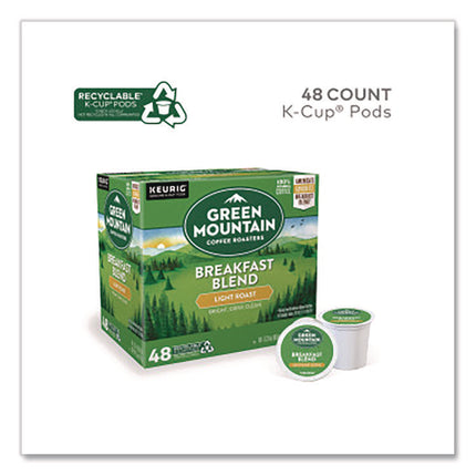 Breakfast Blend Coffee K-Cups, 0.31 oz, 48/Box