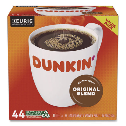 K-Cup Pods, Original Blend, 0.37 oz, 44/Box