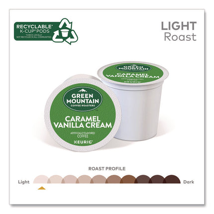 Caramel Vanilla Cream Coffee K-Cups, 0.33 oz, 48/Box