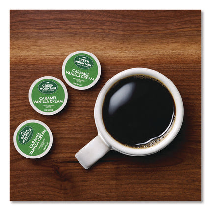 Caramel Vanilla Cream Coffee K-Cups, 0.33 oz, 48/Box
