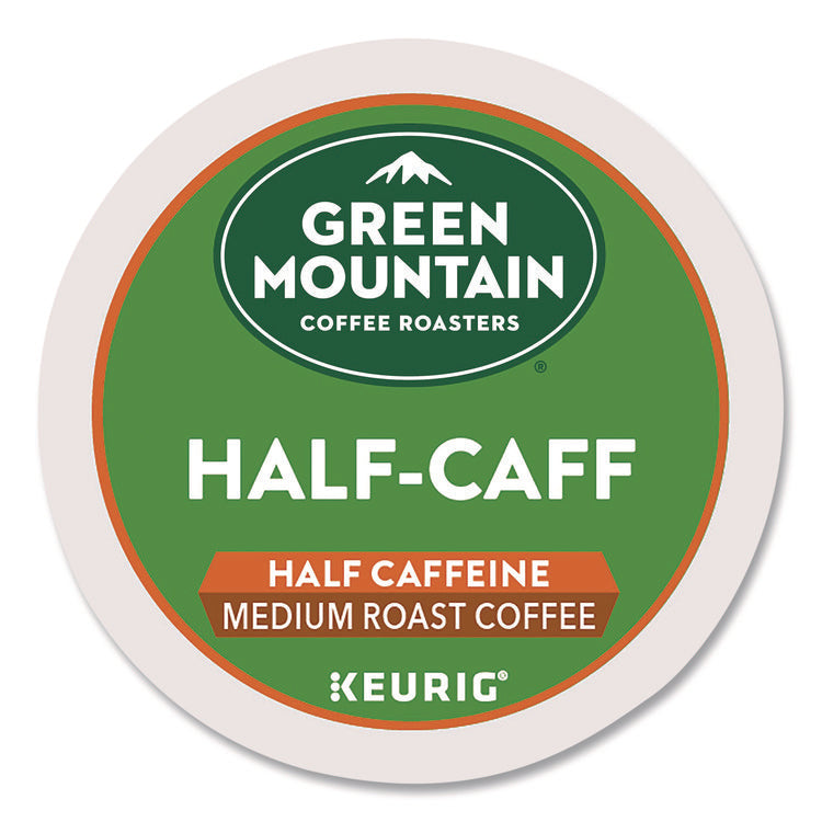 Half-Caff Coffee K-Cups, 0.33 oz, 48/Box