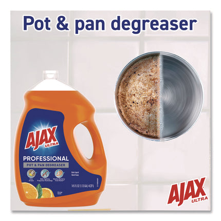 Dish Detergent, Orange Scent, 145 oz Bottle