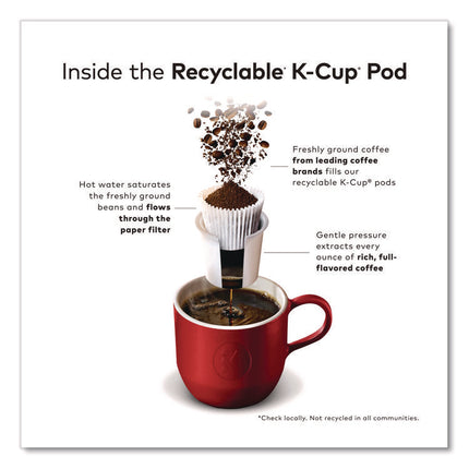 K-CUP PODS, DUNKIN' DECAF, 44/BOX
