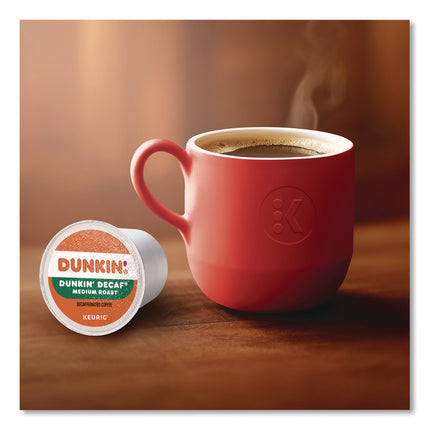 K-CUP PODS, DUNKIN' DECAF, 44/BOX
