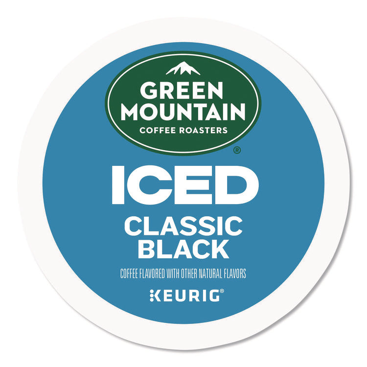 Classic Black Brew Over Ice Coffee K-Cups, 0.4 oz, 24/Box