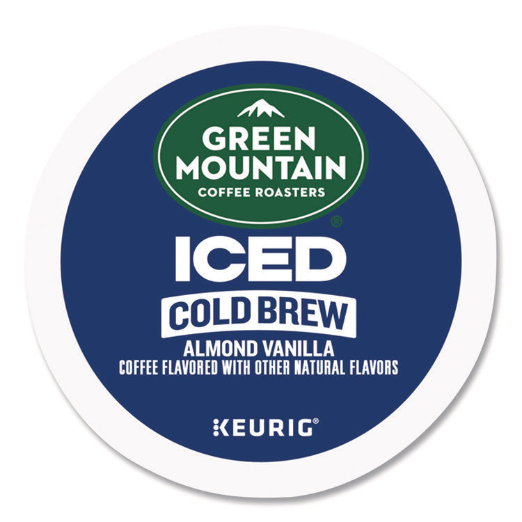 Almond Vanilla Brew Over Ice Coffee K-Cups, 0.21 oz, 20/Box
