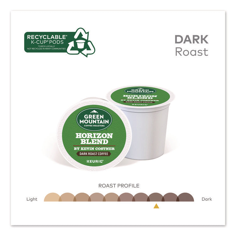 Horizon Blend by Kevin Costner Coffee K-Cups, 0.37 oz, 24/Box