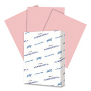 Colors Print Paper, 24 lb Bond Weight, 8.5 x 11, Pink, 500/Ream