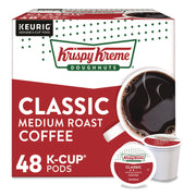 Classic Coffee K-Cups, Medium Roast, 0.33 oz, 48/Box