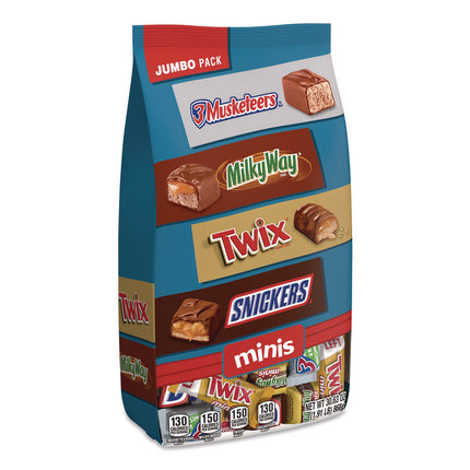 Minis Variety Jumbo Pack, Assorted, 30.63 oz Bag