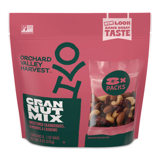 Cranberry Nut Mix, (8) 1 oz Bags