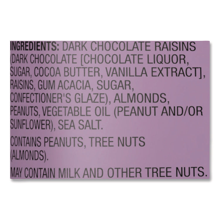 Chocolate Raisin Nut Mix, (8) 1 oz Bags
