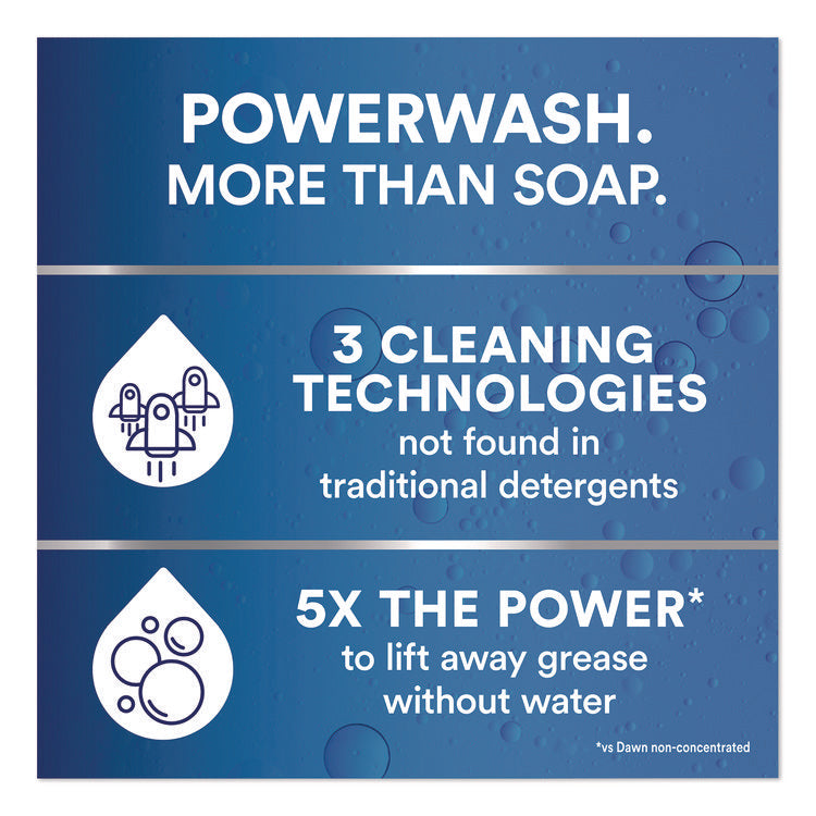 Heavy Duty Powerwash Commercial Dish Spray, Fresh Scent, 16 oz Trigger Spray Bottle