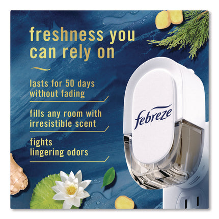 PLUG Air Freshener Refills, Ocean, 0.87 oz, 3/Pack