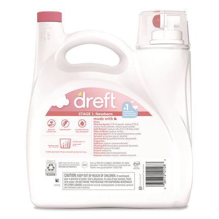 Ultra Laundry Detergent, Stage 1: Newborn, 150 oz Plastic Bottle with Dispensing Top