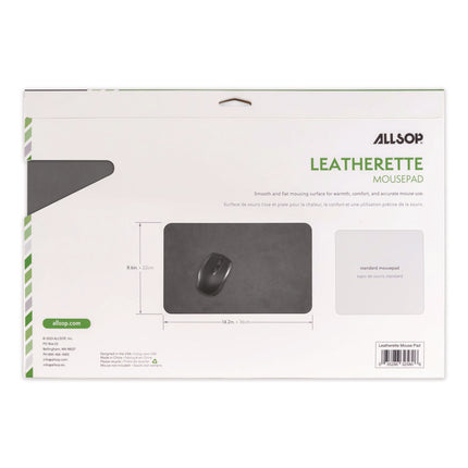Mouse Pad, 14.2 x 8.66 x 0.25, Black