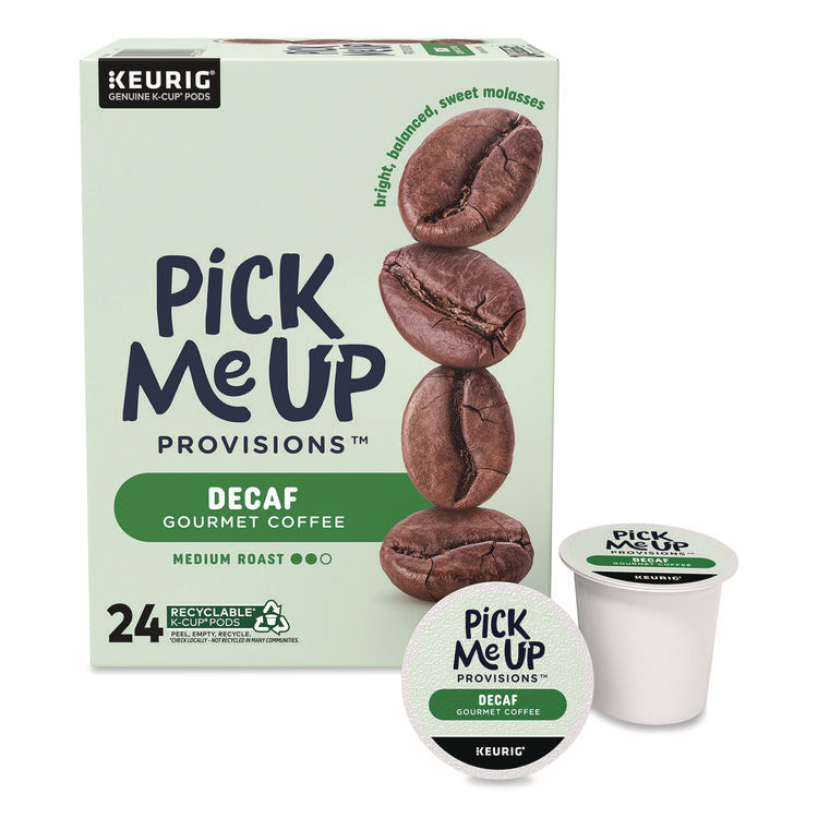 Decaf Coffee K-Cups, 24/Box