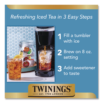 Tea K-Cups, Chai, 0.12 oz, 24/Box