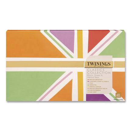 Classics Collection Assorted Tea Bags, 48/Box