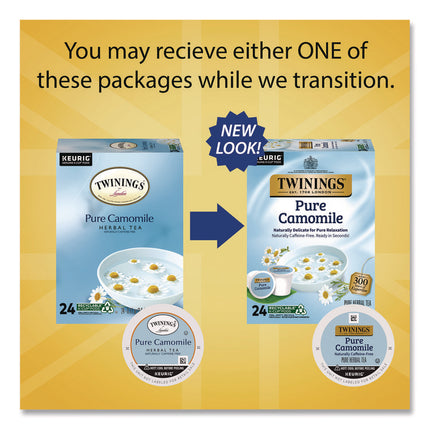 Tea K-Cups, Pure Camomile, 0.11 oz, 24/Box