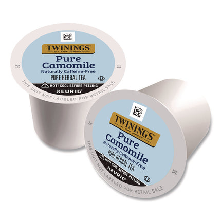 Tea K-Cups, Pure Camomile, 0.11 oz, 24/Box