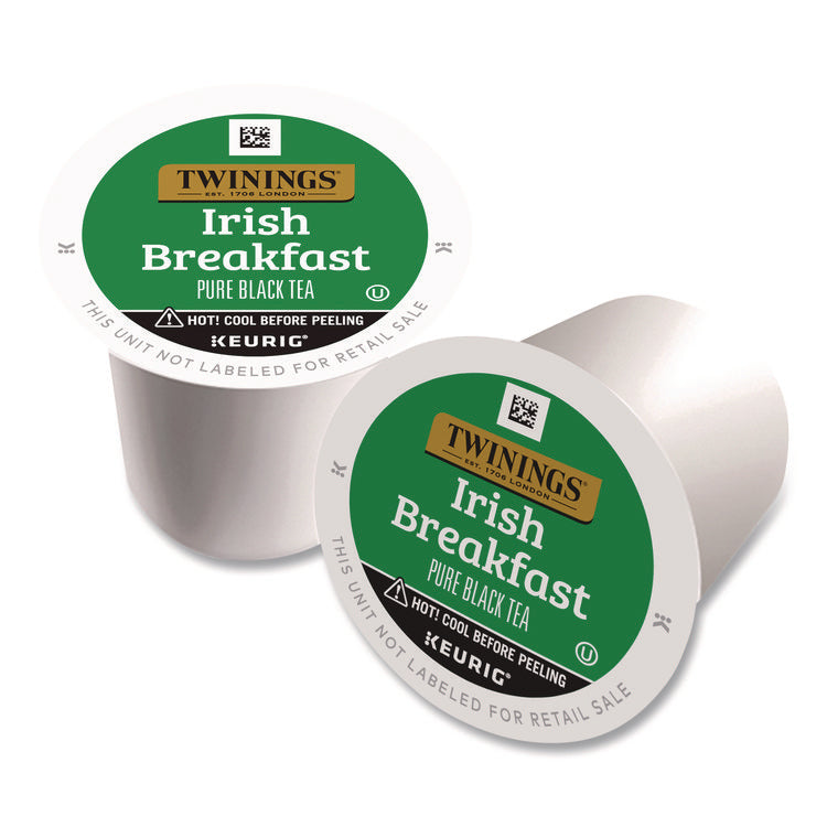 Tea K-Cups, Irish Breakfast, 0.11 oz, 24/Box