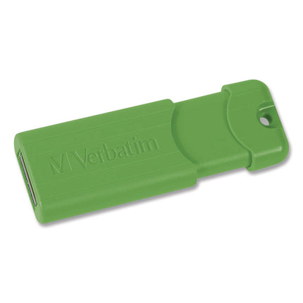 PinStripe USB 3.2 Flash Drive, 16 GB, Blue/Green/Red, 3/Pack