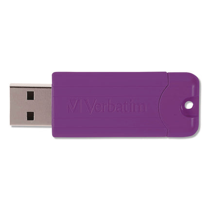 PinStripe USB 3.0 Flash Drive, 16 GB, Assorted Colors, 5/Pack