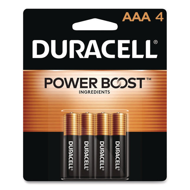 Power Boost CopperTop Alkaline AAA Batteries, 4/Pack