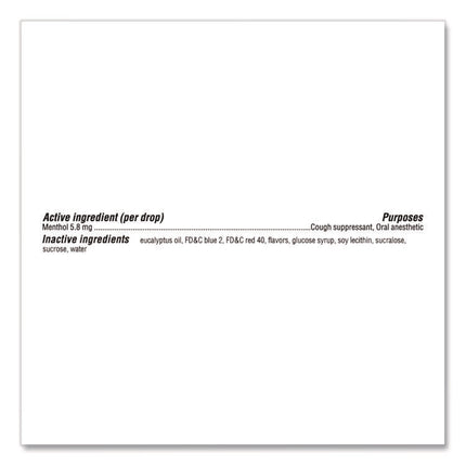 Relief Menthol Cough Suppressant - Oral Anesthetic, Cherry, 30/Pack