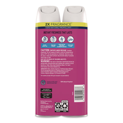 Air Freshener, Exotic Tropical Blossoms, 8.3 oz Can, 2/Pack