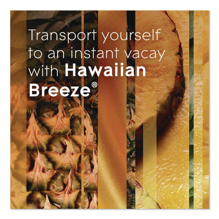 Plugin Scented Oil Refill, Hawaiian Breeze, 0.67 oz, 10/Pack