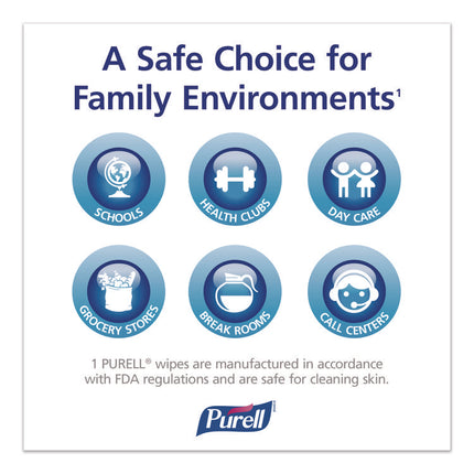 Cottony Soft Individually Wrapped Sanitizing Hand Wipes, 5 x 7, Herbal Scent, White, 480/Carton