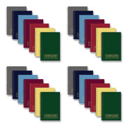 Wirebound Academic Weekly Planner, Assorted Cover Colors, 8 x 5.5, 14-Month (July - August) 2023-2024, 28/Carton