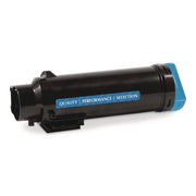 Remanufactured Cyan High-Yield Toner, Replacement for (P3HJK/4R6JN/593-BBOX), 2,500 Page-Yield
