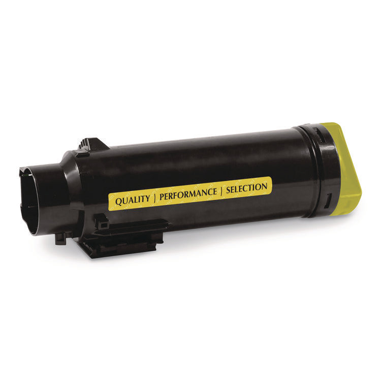 Remanufactured Yellow High-Yield Toner, Replacement for (0CX53/3P7C4/593-BBOZ), 1.500 Page-Yield