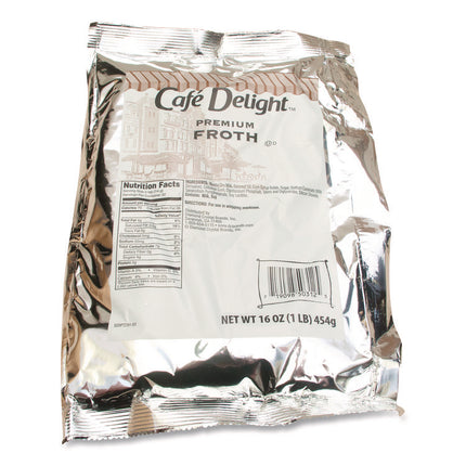 Frothy Topping, 16 oz Packet, 12/Carton