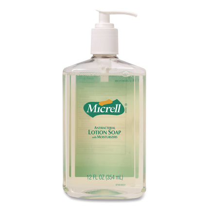 Antibacterial Lotion Soap, Floral Scent, 12 oz