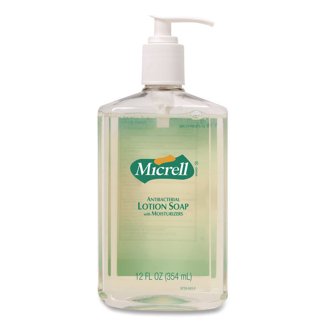 Antibacterial Lotion Soap, Floral Scent, 12 oz