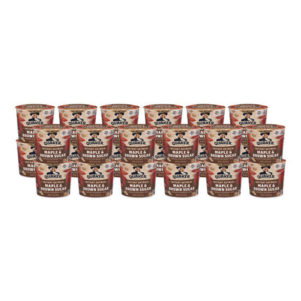 Instant Oatmeal, Maple Brown Sugar, 1.69 oz Packet, 24/Carton