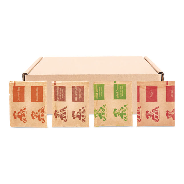 Instant Oatmeal, Assorted Flavors, 1.51 oz Packet, 64/Carton
